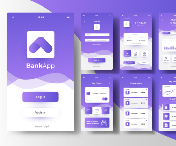 Banking application design